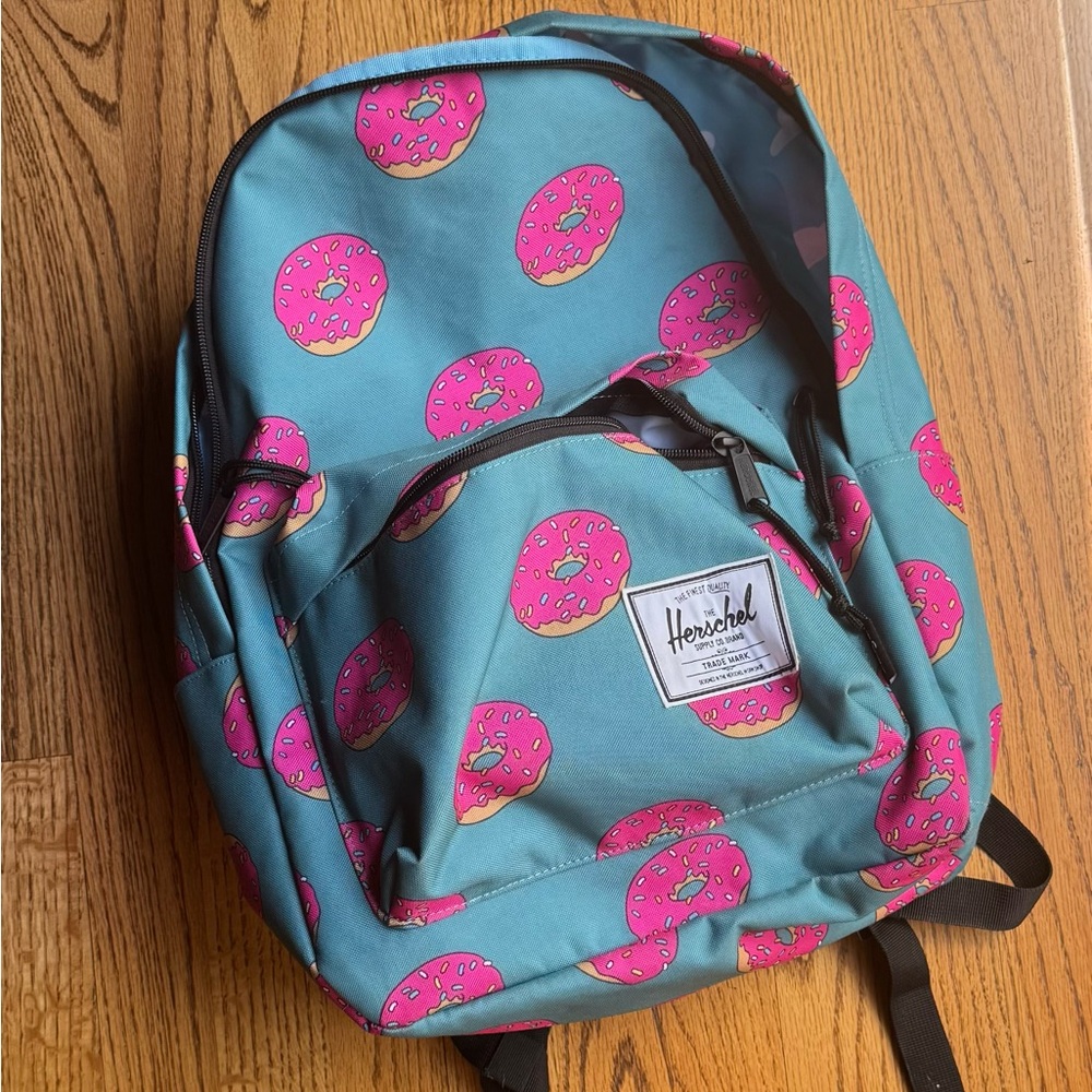 Herschel + Simpsons backpack Homer donut